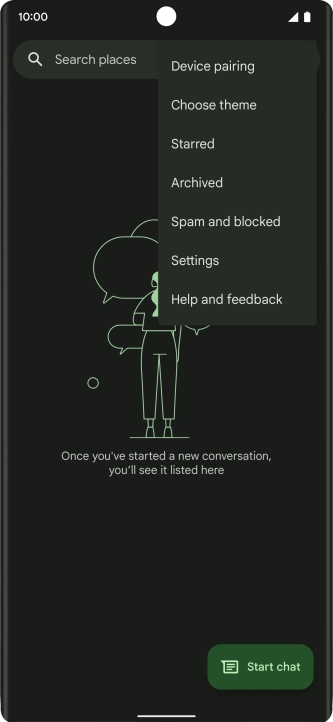 Press Settings.