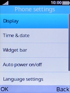 Select Language settings.