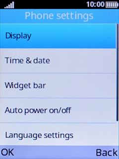 Select Language settings.