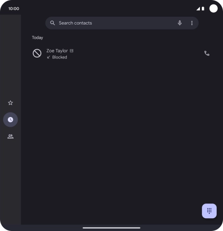Slide your finger upwards starting from the bottom of the screen to return to the home screen.