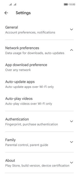 Press Auto-update apps.