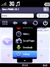 Select Settings.