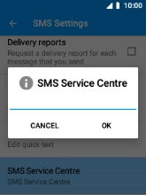 Key in +447785016005 and select OK.