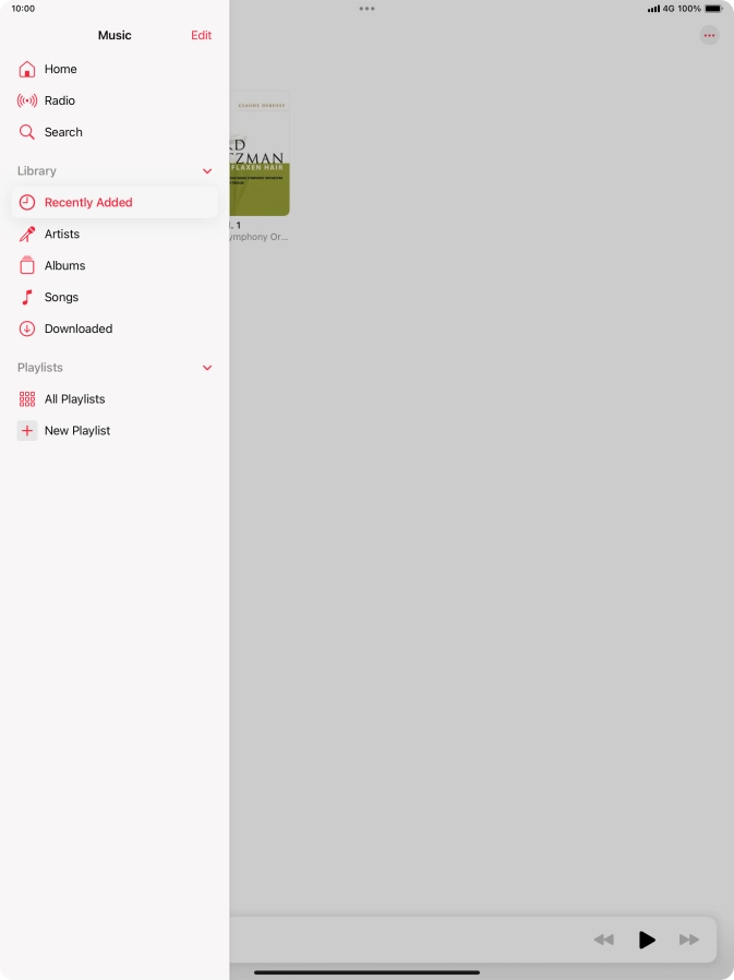 Press New Playlist.