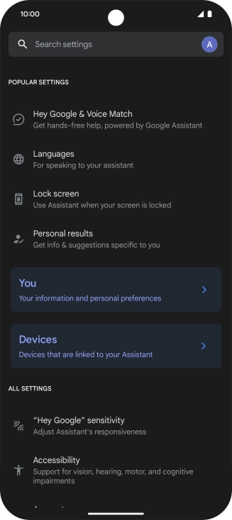 Press Hey Google & Voice Match and follow the instructions on the screen to turn automatic activation of Google Assistant on or off.