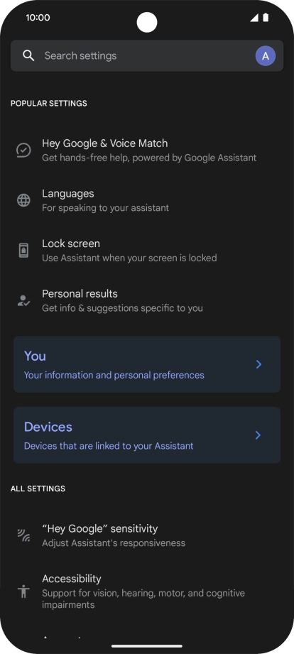 Press Hey Google & Voice Match and follow the instructions on the screen to turn automatic activation of Google Assistant on or off.