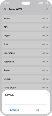 Key in http://mms.vodafone.co.uk/servlets/mms and press OK.
