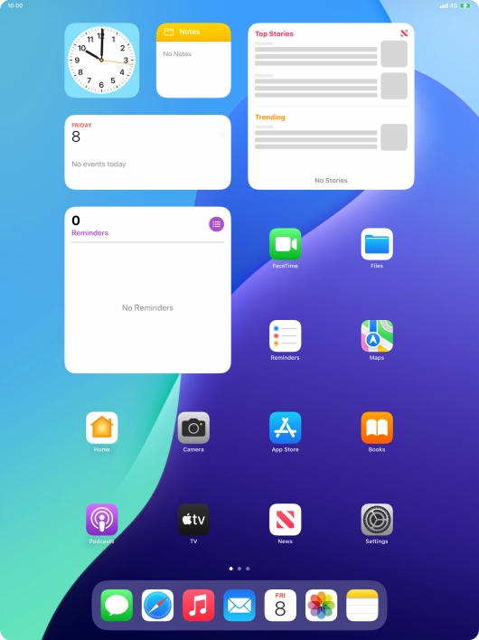 When the battery charging icon is displayed, the battery is charging.