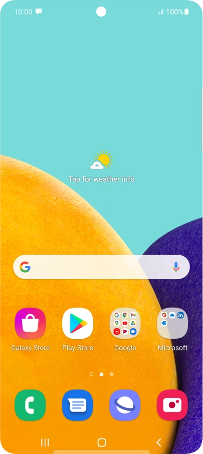 The text/picture message icon shows that you've received a new text or picture message.