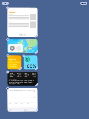 Press the add icon.