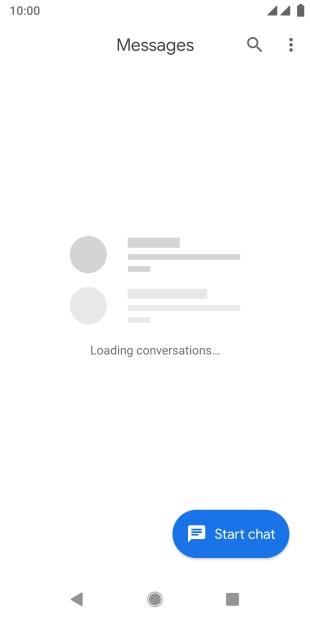 Press Start chat.