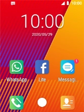 The text/picture message icon shows that you've received a new text or picture message.