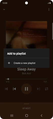 Press Create a new playlist.