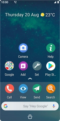 The divert icon shows that all incoming calls are diverted.