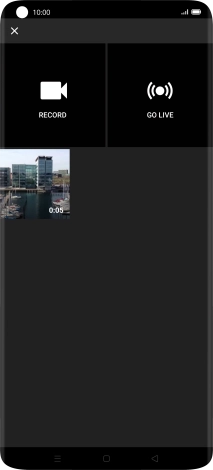 Press the required video clip.
