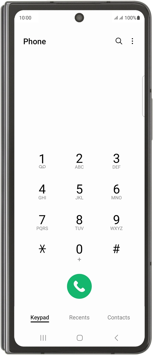 Press Keypad.