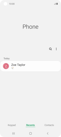Press the required number.
