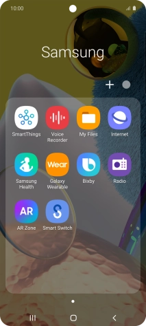 Press Bixby.