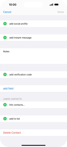 Press link contacts....