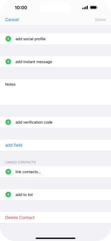 Press link contacts....