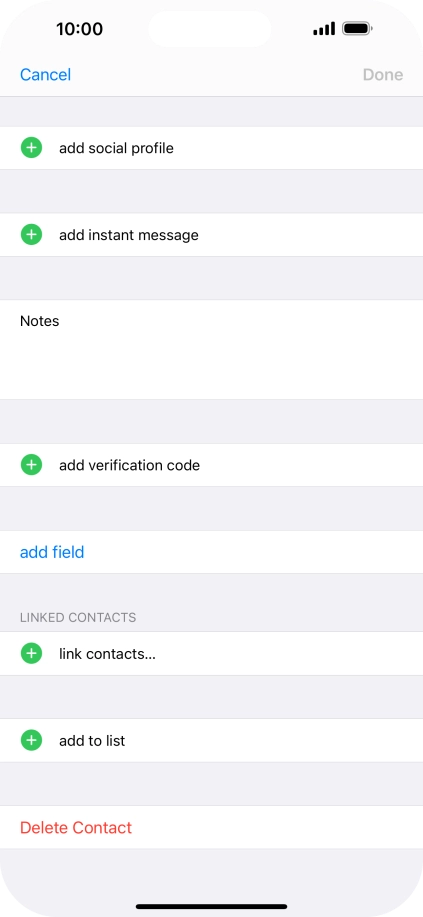 Press link contacts....