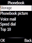 Select Voice mail.