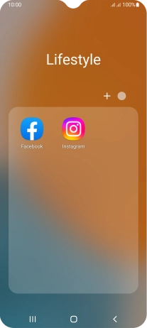 Press Facebook.