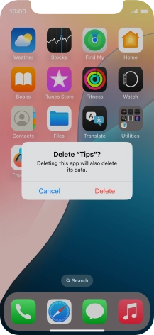 Press Delete.