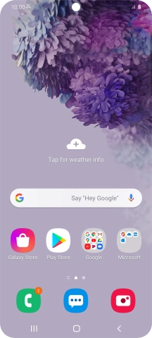 The missed calls icon shows that you have one or more missed calls.