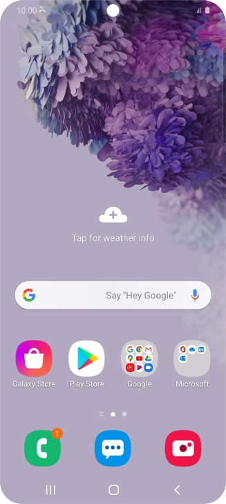 The missed calls icon shows that you have one or more missed calls.