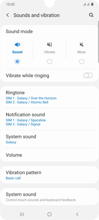 Press Ringtone.