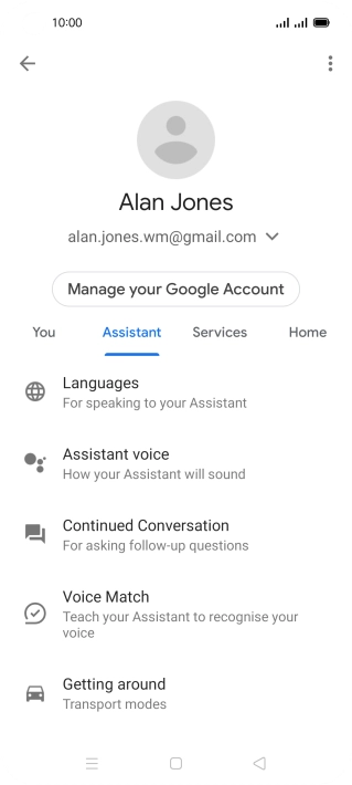 Press Languages and follow the instructions on the screen to select the required language.