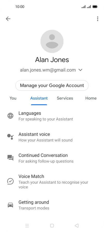 Press Languages and follow the instructions on the screen to select the required language.