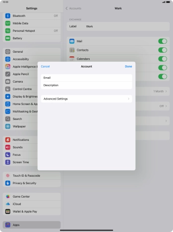 Press Advanced Settings.