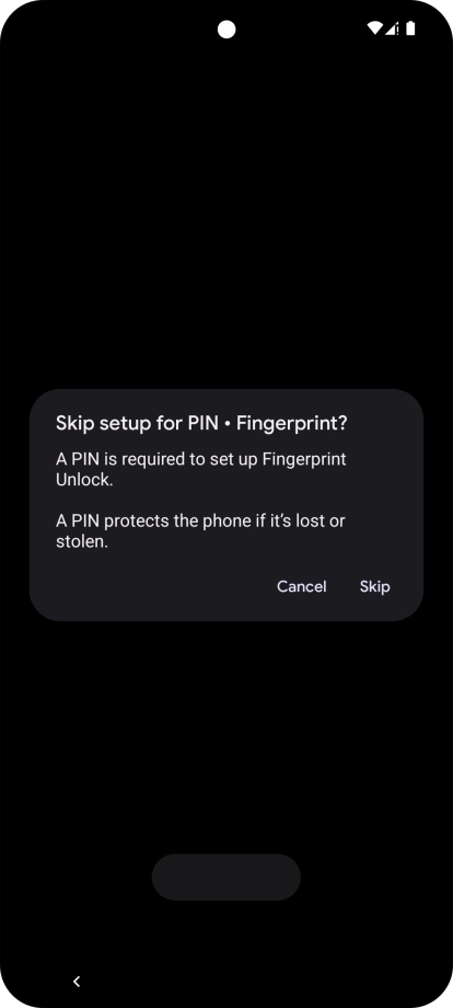 Press Skip.
