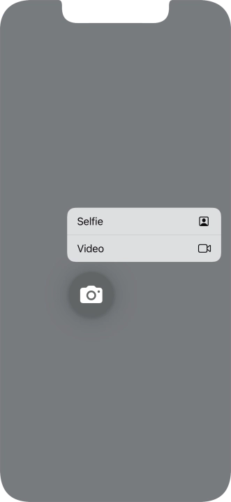 Press and hold the required function to see more actions.