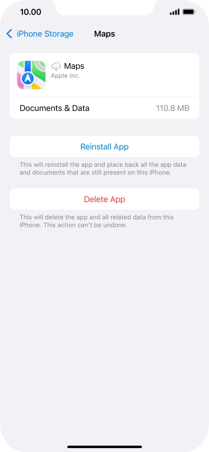 Slide your finger upwards starting from the bottom of the screen to return to the home screen.