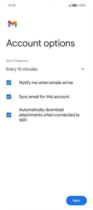 Press the drop down list below 