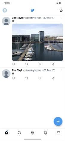 Press the add icon.