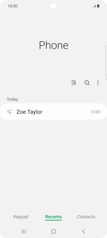 Press the required number.