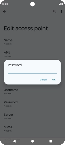 Key in wap and press OK.