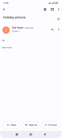 Press Reply.