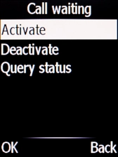 Select Activate to turn on the function.