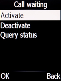 Select Activate to turn on the function.