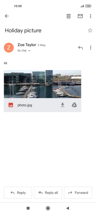 Press Reply.