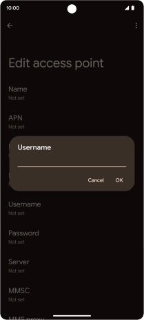 Key in wap and press OK.