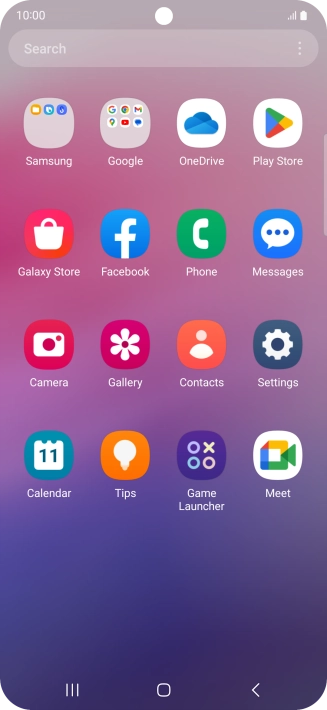 Press Play Store.
