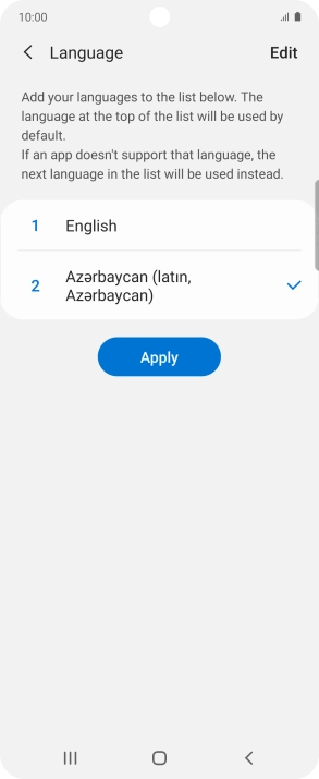 Press Apply.
