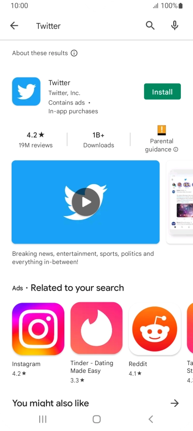 Press Twitter.