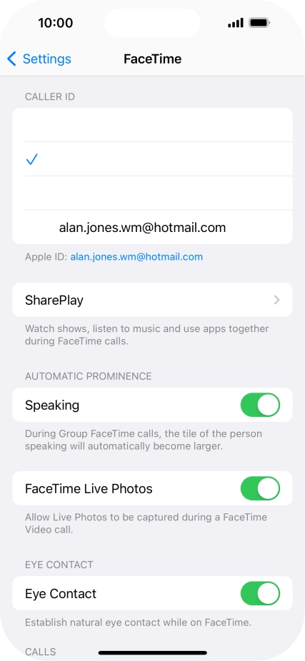Press SharePlay.